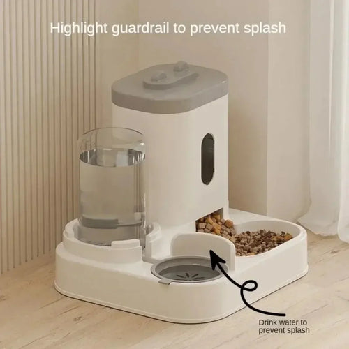2-in-1 Auto-Hydrate & Feeder Station | Large Capacity Gravity Dispenser